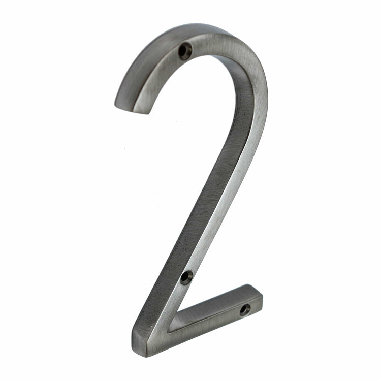 Brass bee Premium House Numbers in Pewter Finish 0-9 - 5 Inch - Brass bee