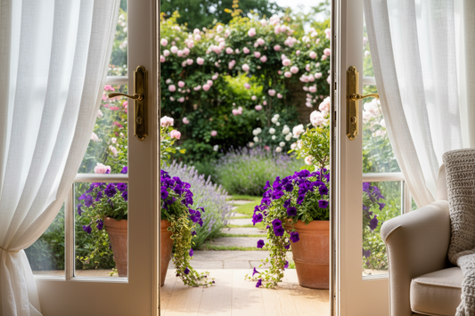 Bringing the Outdoors In: Garden-Inspired Brass Hardware for Summer Homes