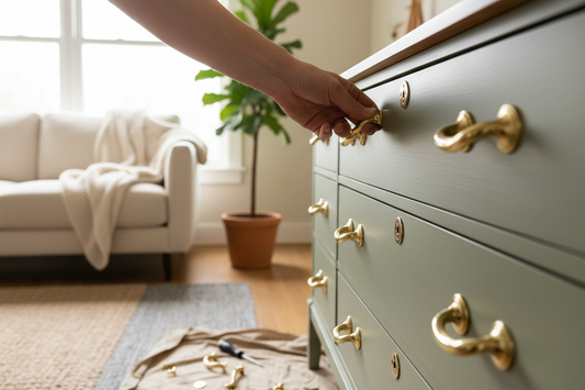 DIY Inspiration: Easy Upgrades with Brass Bee Hardware