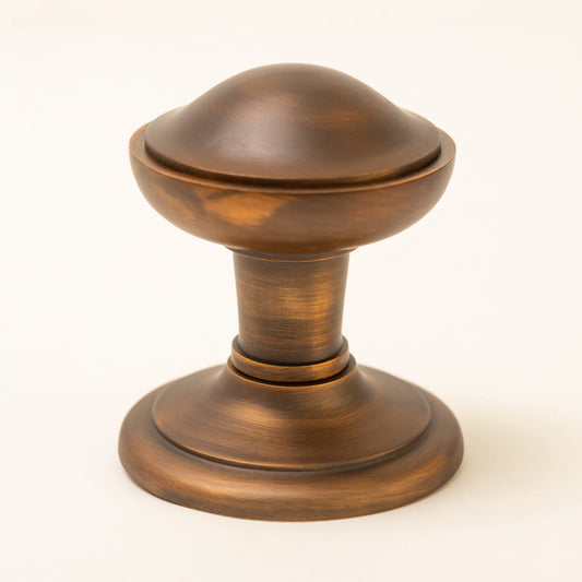 Imperial Dome Solid Brass Centre Door Knob