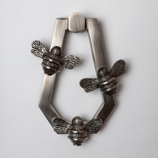 Solid Brass HIVE Bee Door Knockers - Premium Size - Brass bee