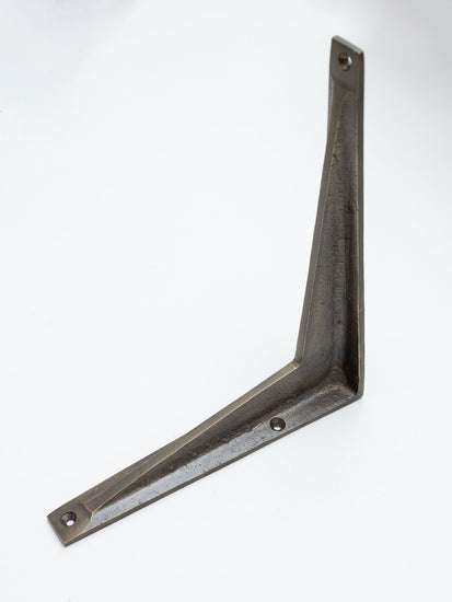 Antique Brass Shelf Brackets - Heavy Duty Solid Brass - Brass bee