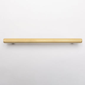 Solid Brass Knurled Kitchen Pull Handles & Knobs - Satin Brass - Brass bee
