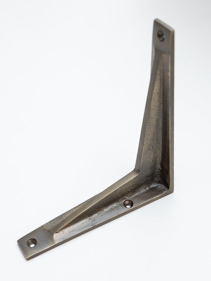 Antique Brass Shelf Brackets - Heavy Duty Solid Brass - Brass bee