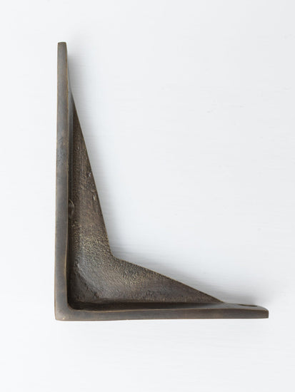 Antique Brass Shelf Brackets - Heavy Duty Solid Brass - Brass bee