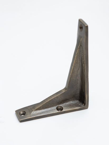 Antique Brass Shelf Brackets - Heavy Duty Solid Brass - Brass bee