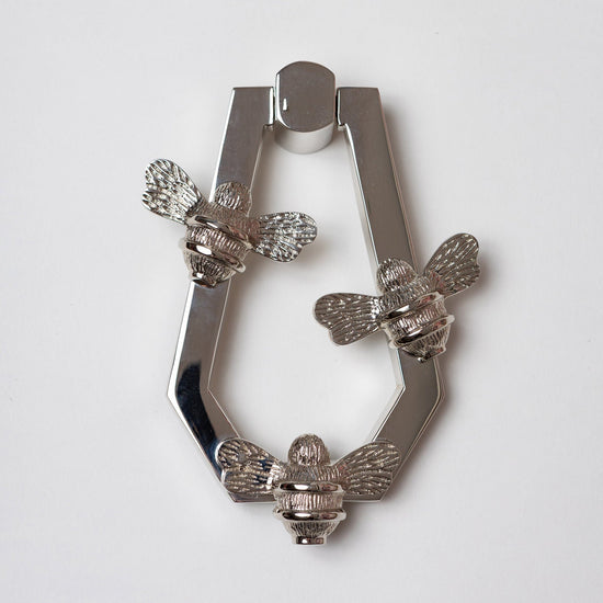 Solid Brass HIVE Bee Door Knockers - Premium Size - Brass bee