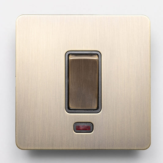 20A Switch – Antique Brass