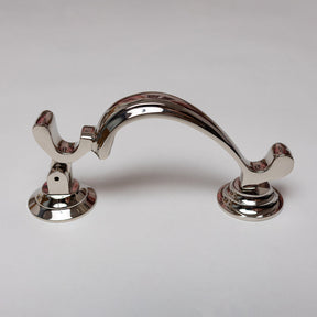 Brass Doctors Door Knocker - Nickel Finish - Brass bee