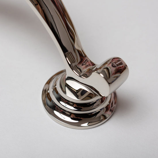 Brass Doctors Door Knocker - Nickel Finish - Brass bee