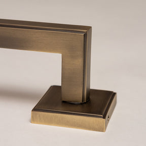 Antique Brass Art Deco Lever Handles - Solid Brass - Brass bee