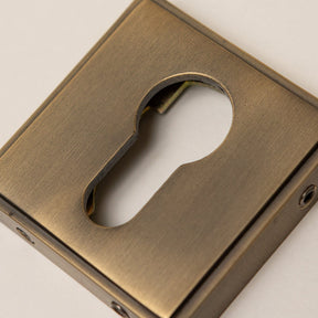 Antique Brass Art Deco Lever Handles - Solid Brass - Brass bee