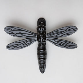 Brass Dragonfly Door Knocker - Black Finish - Brass bee