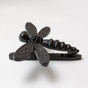 Brass Dragonfly Door Knocker - Black Finish - Brass bee