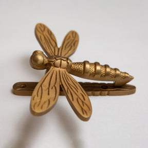 Brass Dragonfly Door Knocker - Bronze Finish - Brass bee