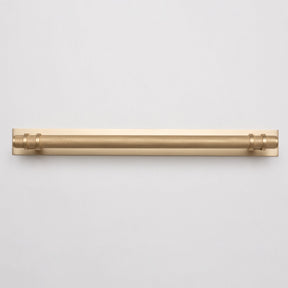 Solid Brass Knurled Kitchen Pull Handles & Knobs - Brass bee
