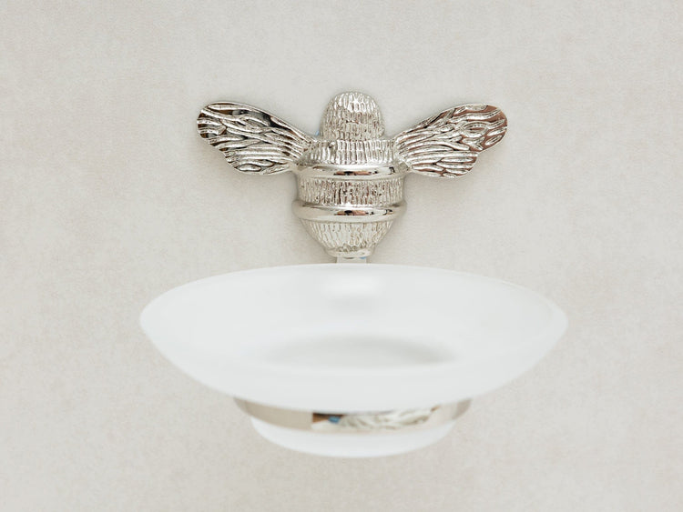 Brass bee Soap dish with Bee - Brass bee