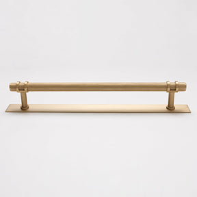Solid Brass Knurled Kitchen Pull Handles & Knobs - Brass bee