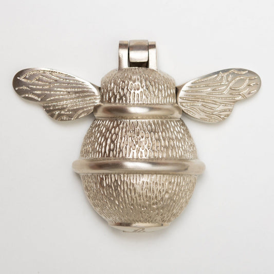 Brass Bumble Bee Door Knocker - Satin Finish - Brass bee