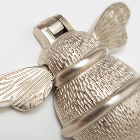 Brass Bumble Bee Door Knocker - Satin Finish - Brass bee