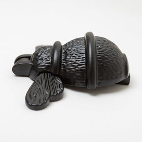 Brass Bee Door Knocker - Black Finish - Brass bee