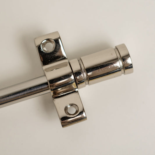 Nickel Stair Rods with Piston Finials (Preorder 3-4 weeks)