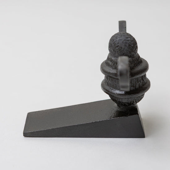 Bee Door Stop Wedge | Brass Bee Door Stop Holder - Brass bee