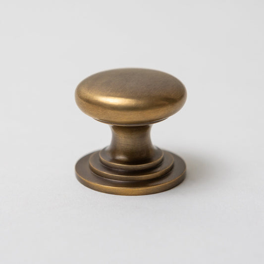 Solid Brass Victorian Kitchen Cabinet Knobs and Round Cup Pulls
