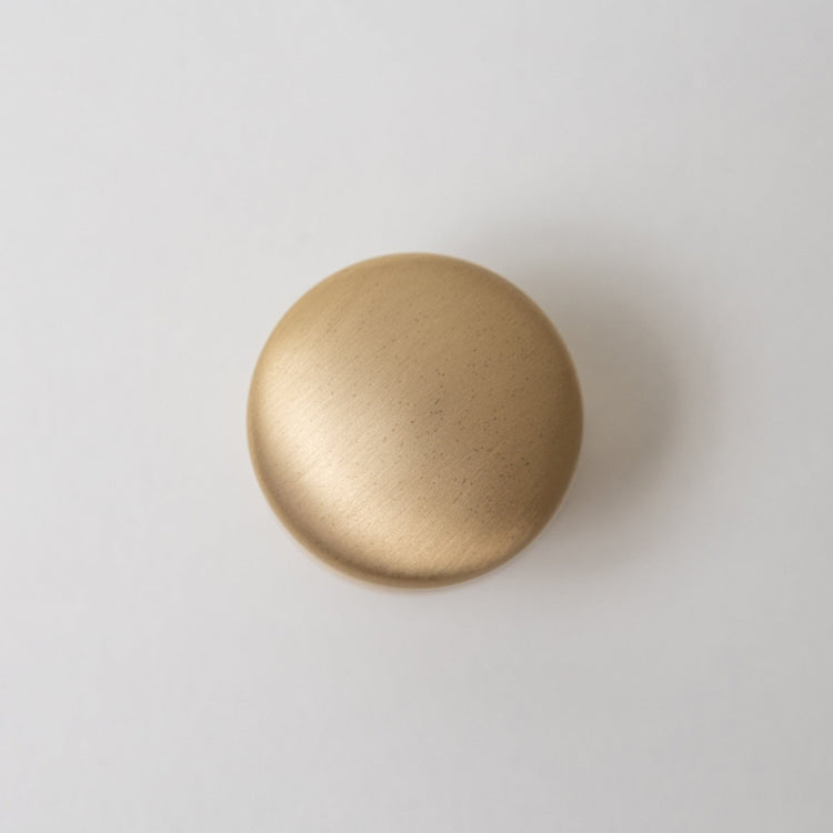Solid Brass Victorian Kitchen Cabinet Knobs and Round Cup Pulls - Brass bee