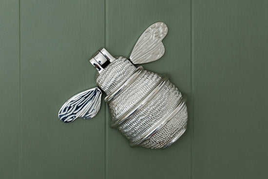 Solid Brass Queen Bee Door Knockers - Premium Size - Brass bee