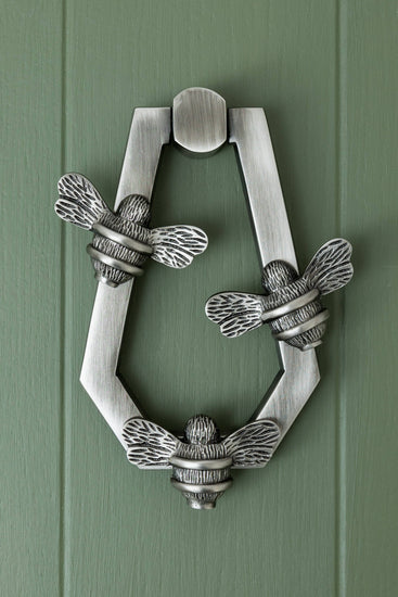 Solid Brass HIVE Bee Door Knockers - Premium Size - Brass bee