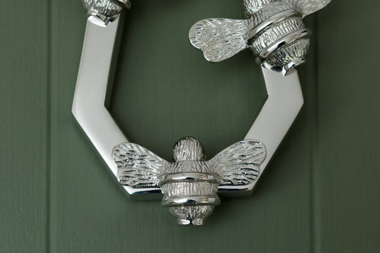Solid Brass HIVE Bee Door Knockers - Premium Size - Brass bee