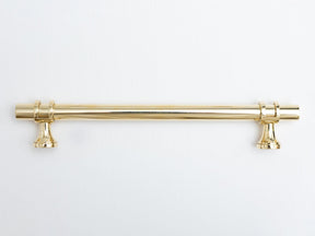Solid Brass Plain Kitchen Pull Handles & Knobs - Brass bee