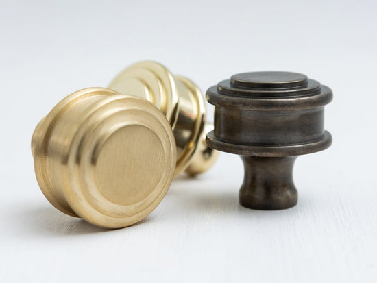 Solid Brass Kitchen Pull Handles & Knobs | Borders Design - Brass bee