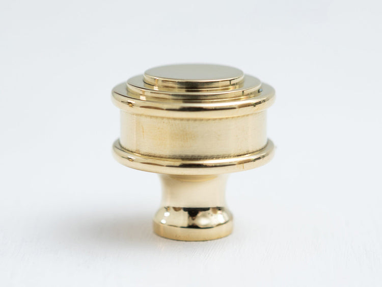 Solid Brass Kitchen Pull Handles & Knobs | Borders Design - Brass bee