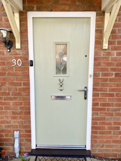 Brass Hare Door Knocker - Nickel Finish - Brass bee
