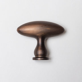 Orion Oval Knob – Oil Rubbed Bronze - Brass bee