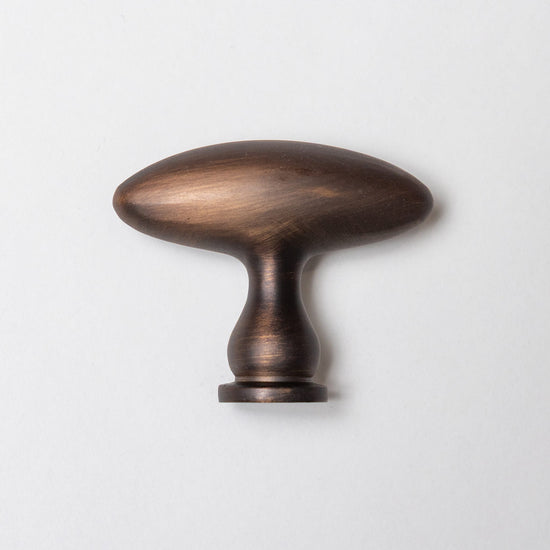 Orion Oval Knob – Oil Rubbed Bronze - Brass bee