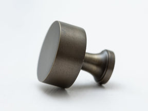 Brass plain round knob - Brass bee