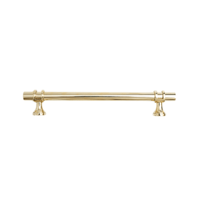 Solid Brass Plain Kitchen Pull Handles & Knobs - Brass bee