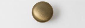 Solid Brass Victorian Kitchen Cabinet Knobs - Brass bee