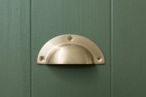 VESTALIS Solid Brass Victorian Cabinet Knobs and Round Cup Pulls - Brass bee