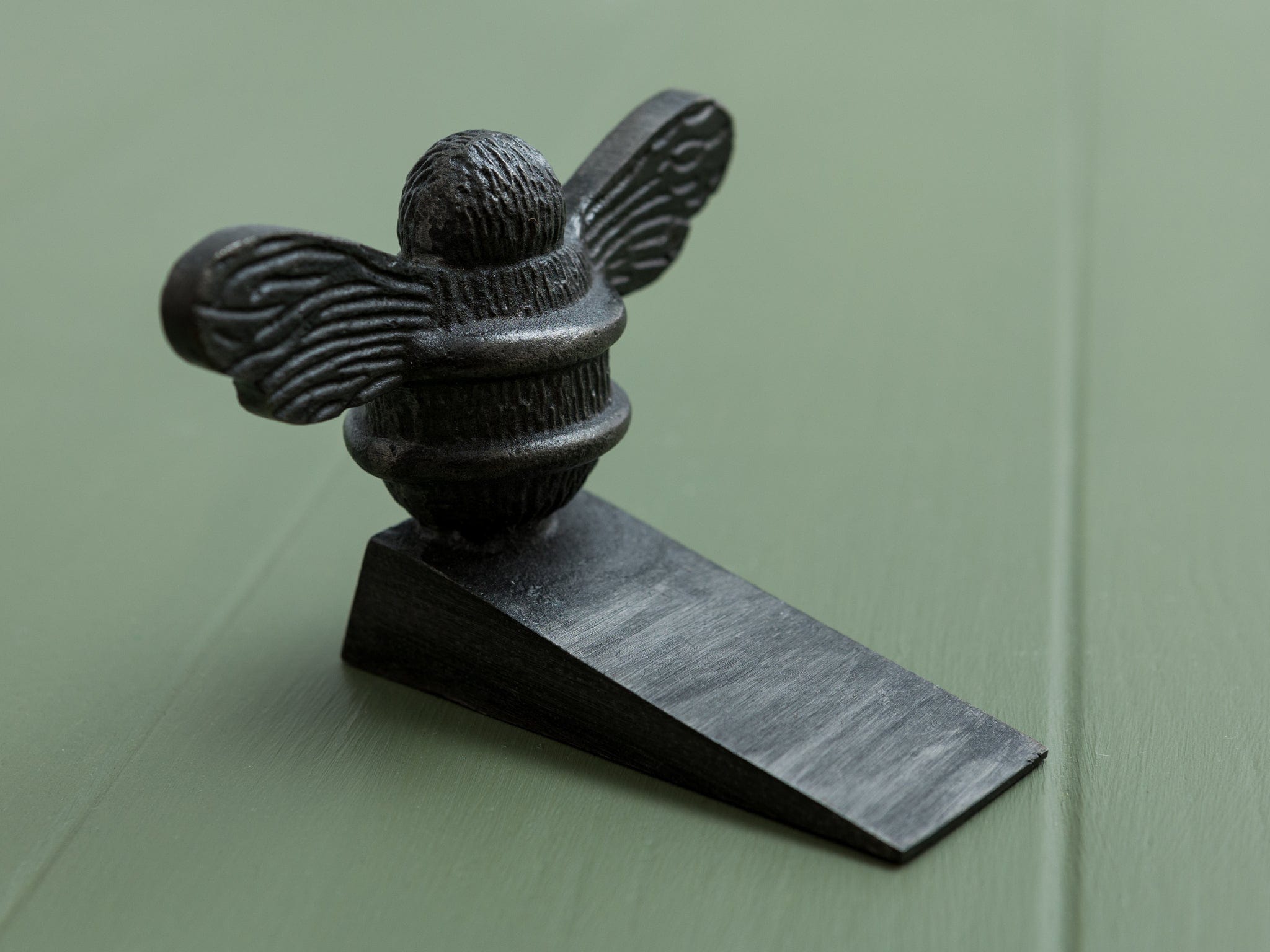 Buy Bee Door Stop Wedge Online Brass Bee