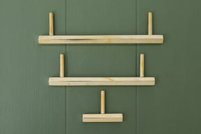 CARDER Solid Brass Hexagonal Pull Handles & Knobs - Polished Brass - Brass bee