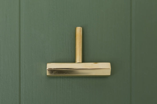 CARDER Solid Brass Hexagonal Pull Handles & Knobs - Polished Brass - Brass bee