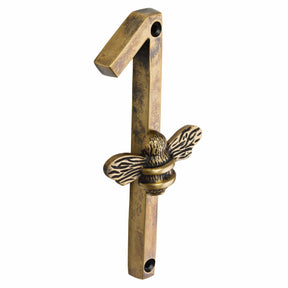 Brass bee Premium House Numbers with Bee in Heritage Finish 0-9 - Brass bee