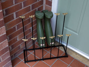 Brass bee Welly Boot Stand - Brass - Brass bee