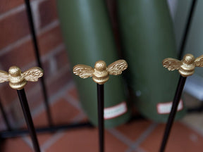 Brass bee Welly Boot Stand - Brass - Brass bee