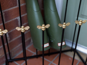 Brass bee Welly Boot Stand - Brass - Brass bee