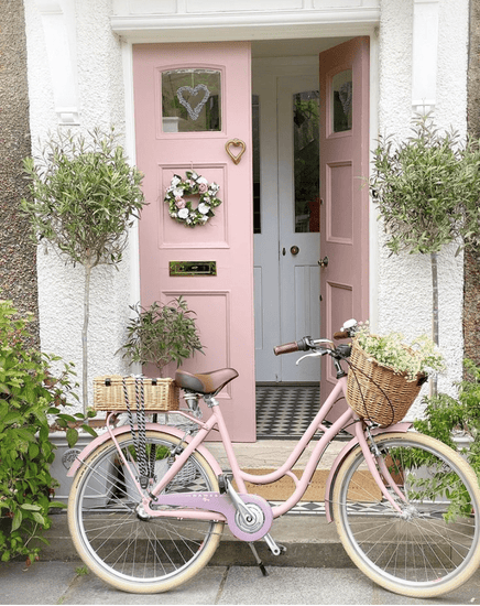 Brass Love Heart Door Knocker - Brass Finish - Brass bee